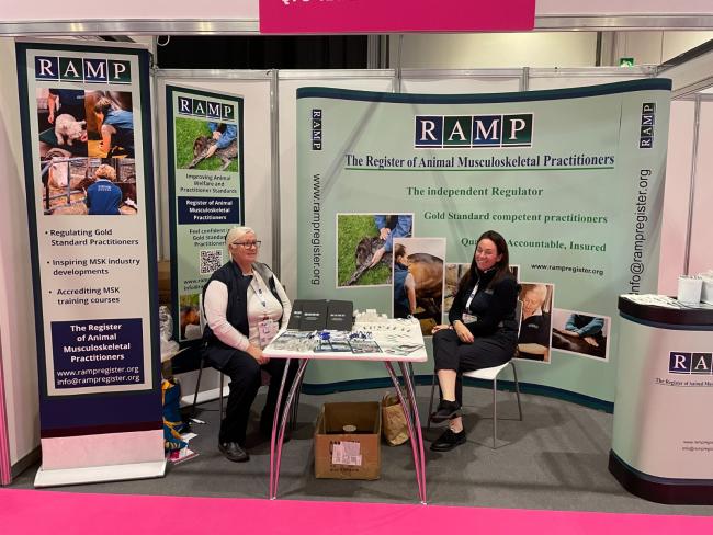 RAMP exhibtion stand